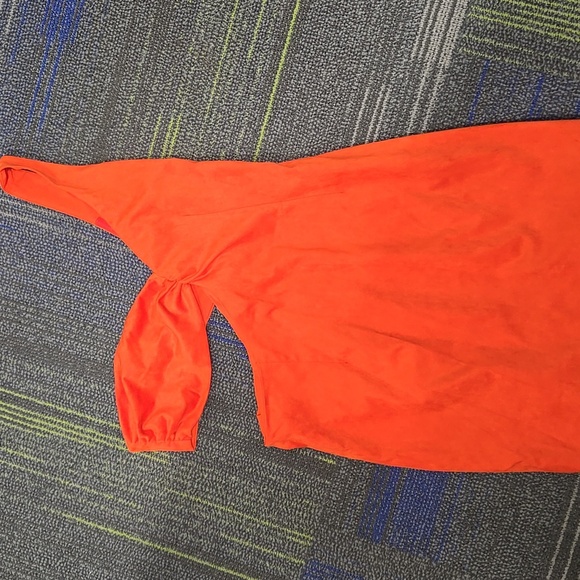 For Love & Lemons-"Gloria" Suede Asymmetrical Cutout Dress-Size Medium - Picture 5 of 16